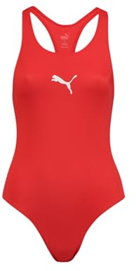 PUMA Swim Damen Racerback Badeanzug Schwimmanzug