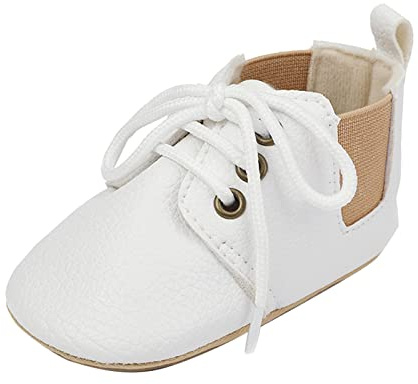 FGUUTYM Baby Shoes 6-12 Months Boy's Christening Baby Shoes Toddler Shoes Indoor Single Shoes Flat Shoes Soft Sole Non-Slip First Walking Shoes Children's Shoes Christening Shoes Crawling Shoes,