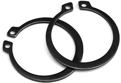 Anillos de retención externos internos para arandelas de clip en C de eje Anillo de retención a presión M3 M4 M5 M6 M7 M8 M9 M10 M11 M12-M80-M78,50 piezas