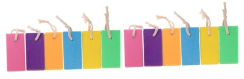 FRCOLOR 12stücke Teiliges Bimsstein Fußpeeling Effektive Hornhautentferner Für Männer Und Frauen Langlebige Fußpflege Mit Verschiedenen Farben Für Tägliche Fußreinigung