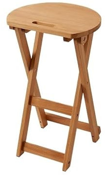 Sgabello Sgabello in legno Sgabello rotondo for la casa, sgabello pieghevole Sgabello alto in legno Sgabello alto Sgabello da pranzo, Sgabello for il tempo libero con balcone for camera da letto Sgabe