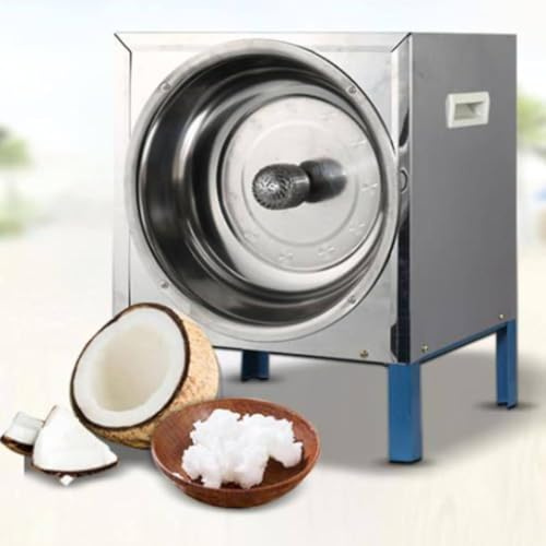 YANGYMM Coconut Grater Scraper Shredder, Electric Commercial Coconut Grater, Grinder, Slow Speed ​​Coconut Grinder For Restaurant, Bakery, Dessert Shop, Store