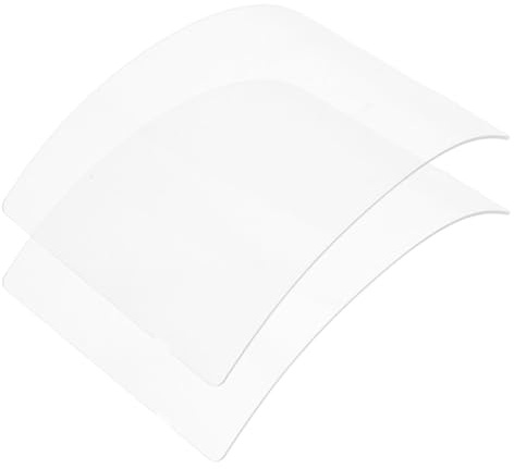 PRETYZOOM 2pcs Sandblasting Hood Lens Protective Glass for Sandblaster Helmet with Easy Replacement and Efficient Protection, for Cutting Operations and Outdoor Work Scenarios