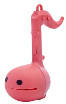 Harilla Melody Musikspielzeug Elektronisches Musikinstrument, Digitales Musikinstrument, Synthesizer, Tragbares Japanisches Musikspielzeug, Niedliches Kinder & Jugendliche, Rot