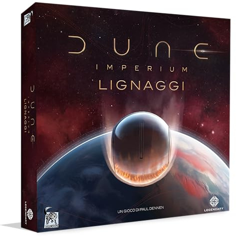 Asmodee Dune - Imperium: Lignaggi, Erweiterung Brettspiel für Dune - Imperium und Dune - Imperium: Insurrezione, italienische Ausgabe