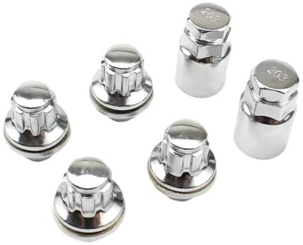 écrou jante Compatible avec Toyota pour C&orolla pour RAV4 pour YARIS pour CAMRY pour PRIUS pour HIGHLANDER voiture roue vis boulon écrou de blocage clé