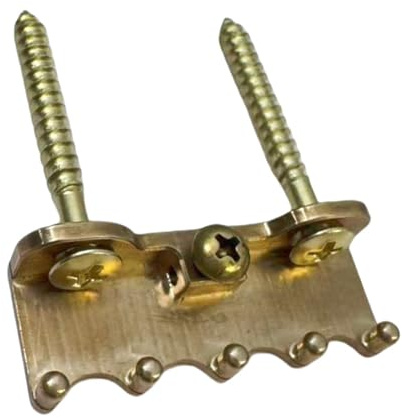 Gancio Ponte Tremolo In Ottone Per Chitarre Elettriche Controllo Vibrato Migliorato Per Il Sistema Ponte Tremolo