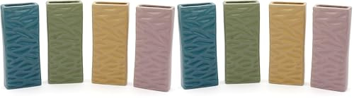 martini SPA - Il Coccio - Humidificador de cerámica con gancho para radiadores, forma plana en relieve, colores absorbidos al azar, 25 x 4,5 x 9 cm, 355 g, 1 un ità (Paquete de 2)