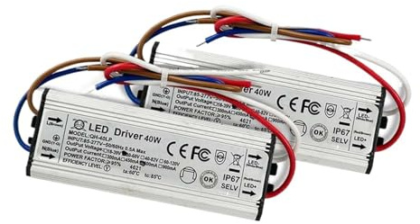 1 Uds 20W 24W 25W 28W 30W 36W 40W Controlador LED DC18-39V 900mA 30-58V 600mA 39-85V 420mA 60-120V 300mA fuente de alimentación de iluminación(PCB Board,DC 39-85V 420mA)