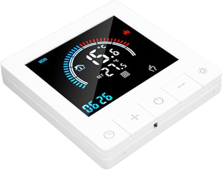 Vistreck Smart Golvvärme Termostat Touchs N Fjärrkontroll för Hem AC90-240V (3A med länkage)