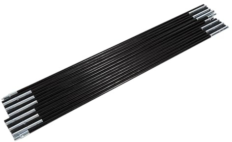 VGEBY 1 Set 2 Stück Fiberglas Zelt Pole Kit Zeltstange Ersatzgestänge Stützrahmen Camping