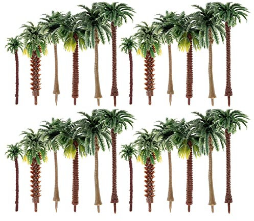 TOYANDONA 30stücke Miniaturbäume Modellbäume Für Sandtisch Mini-szenen Spielzeugbäume Künstliche Bäume Miniaturpflanzen Modellpflanzen Pflanzenmodell Dekoration Künstlicher Baum