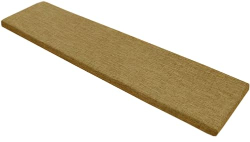 MSNCS Bankauflage Bankkissen Outdoor,140x40 150x50 120x40 100x40 180x40cm Sitzkissen Bank mit Abnehmbarem Bezug, 3CM Dicke, Waschbare Stuhlkissen Bankpolster Gartenbank Auflage(#5,150x30x3cm)