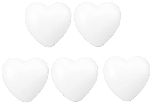 SEWACC 10 Stücke Herz Schaum Dekorationen Handwerk Valentinstag Ornament