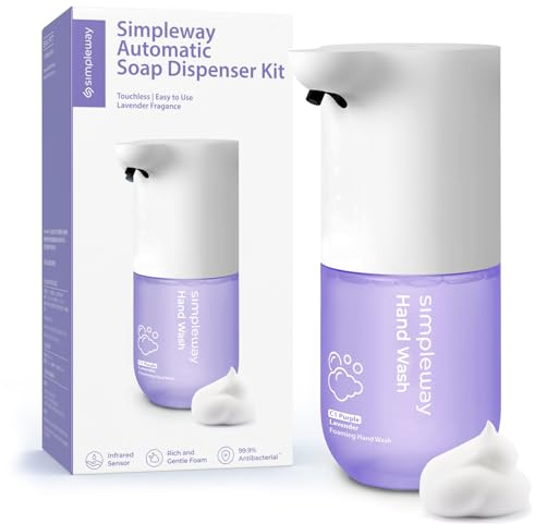 Dispenser automatico di sapone in schiuma SIMPLEWAY con liquido