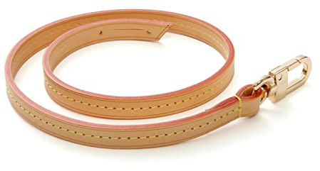 Sentral Handväska rem ersättning kort äkta läder väskrem brun beige svart axelrem för pochette armväska underarmsväska mångsidig plånbok, pochette vachetta oneclip, M
