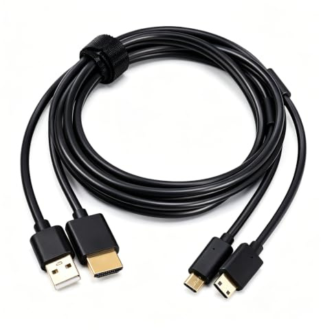 lvifloae Cavo 2 in 1 HD USB tipo C 1,55 m per monitor tavoletta grafica