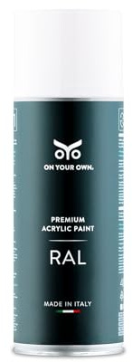 OYO – Weiße Acryl-Sprühfarbe für Accessoires, 400 ml, für DIY-Projekte – Mehrzweck-Sprühdose (1, Gerät Weiß) – zum Selbermachen