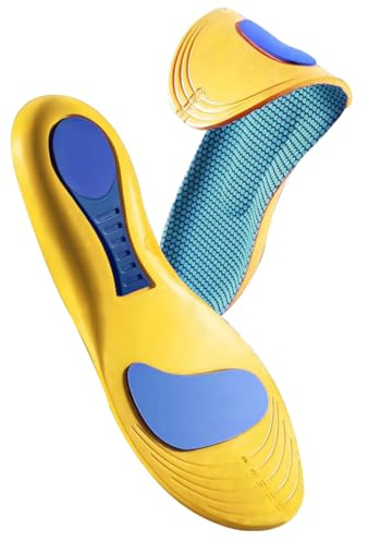 KEQAR Paio di Solette Ortopediche, Plantare Ortopedico per Supporto Arco Plantare, Ideale per Alluce Valgo e Fascite Plantare, Uomo Donna, Sollievo Dolore ai Piedi (39-40)