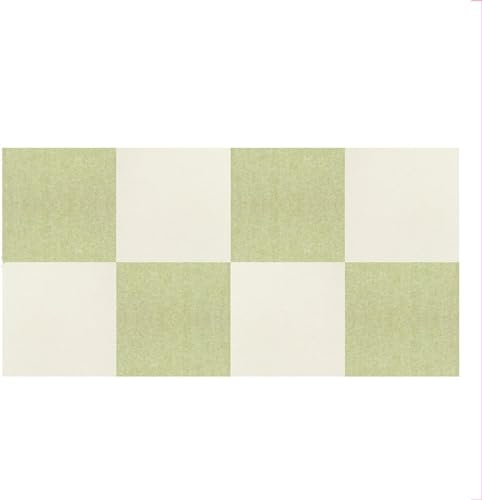 GPDNBIEU, Losetas de Alfombra Multiusos 12.0 x in, alfombras área Bricolaje fáciles Instalar for el hogar, Oficina, Comercial(Light Gray+Ivory White)