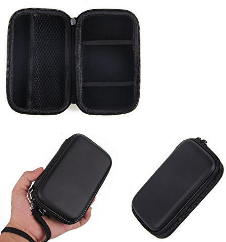 K-S-Trade Qualitativ & Innovativ: Kamera Tasche Hard Case Hardcase Schutz Hülle Für Kompaktkamera Für Sony Cyber-Shot DSC-WX350 Mit Platz Für Zubehör