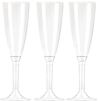 PZ 300 CALICE BICCHIERE PER VINO CHAMPAGNE E PROSECCO BICCHIERE FLUTE TRASPARENTE