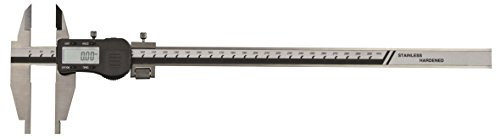 CNC QUALITÄT Präzisions Digital Messschieber 300 mm - mit Feineinstellung - mit Spitzen - Schnabellänge 60 mm