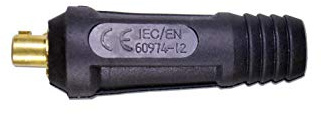 VECTOR WELDING Schweißkabelstecker SK 10-25 Dorn Ø 9mm | Stecker, Ersatzteil, Masse Stecker