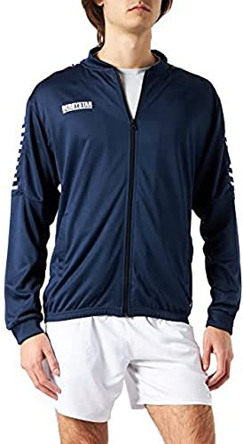 Derbystar Hyper poly-arbetsjacka unisex jacka, marinblå vit, XL