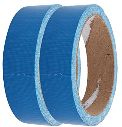 Aexit Blue Single Sided safety Marking Carpet Tape 1-Inch x 11 Yards 2pcs (f64ffbe6d3fa963a42e173d664547662)