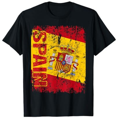 ESPAÑA Bandera | Hombres Mujeres Niños ESPAÑA Camiseta