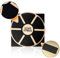 CCLIFE Balance Board 40cm Holz Wackelbrett Balance Kunststoff für Fitness Physiotherapie zur Stärkung der Tiefenmuskulatur, Farbe:Holz