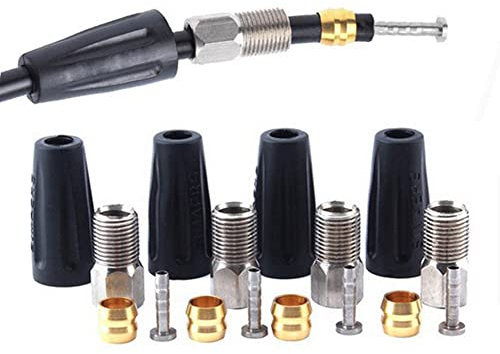 Lot de 8 inserts de frein à disque hydraulique BH90 pour vélo, raccord d'olive pour -s*h*i*m*a*n*o