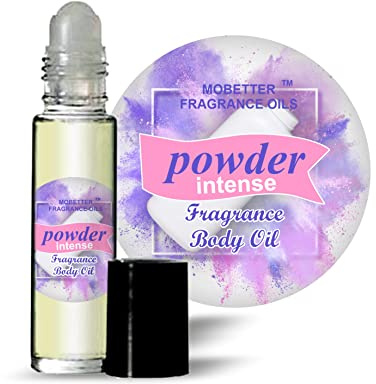 MOBETTER FRAGRANCE OILS Powder Intense Fragrance Body Oil for Unisex