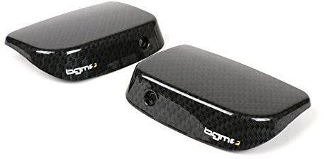 BGM Bremspumpenabdeckung Set Carbonlook kompatibel mit Vespa GTS125, GTS250 | Ohne Spiegellöcher für Lenkerendenspiegel; kompatibel mit Vespa GTL125 200, GTS300, GTS i.e. Super125, GTS i.e. Super300