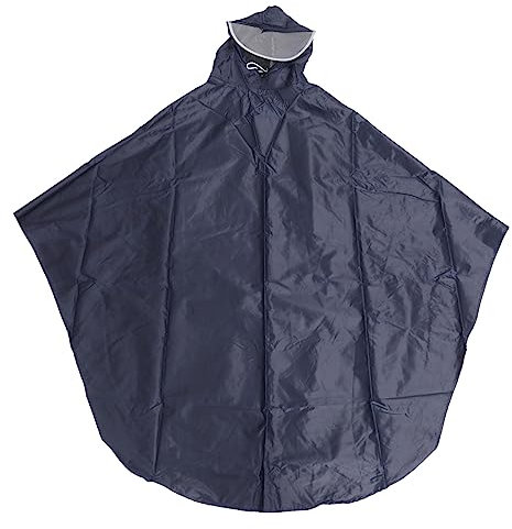 SOESFOUFU Women Long Raincoat Cycling Raincoat Hat Brim Women Festival Windproof Oxford Fabric