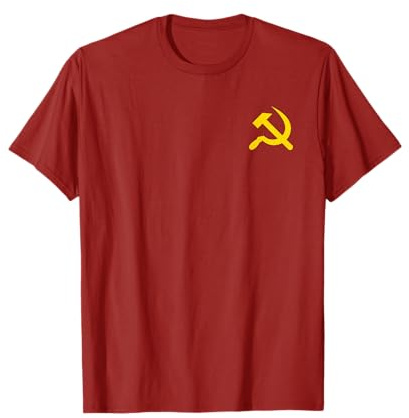 Symbole du marteau et de la faucille CCCP URSS Union soviétique T-Shirt