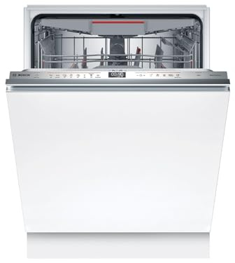 Bosch SBD6ECX00E Serie 6, Vollintegrierter XXL-Geschirrspüler, 60 cm, Besteckschublade, Made in Germany, EfficientDry für bessere Trocknungsleistung durch automatische Türöffnung