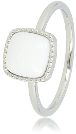 My Bendel Ring mit Edelstein in Mehreren Farben | Schönes Design | Erhältlich in Silber & Gold | Mit Luxuriöser Geschenkverpackung