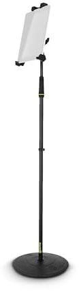 Gravity MA T TH 02 SET 1 Traveler tablet and microphone stand with circular base