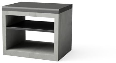 TUOZI - Mudule Kitaway Origen Puro para Barbacoa de Obra Prefabricada (Gris - 84 x 63 x 63 cm) - Uso en Exteriores
