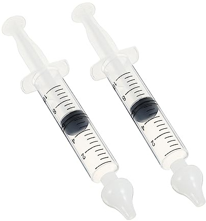 Beaupretty 2juego Lavador Nasal para Bebés de Limpieza Nasal de Irrigadores Nasales Tubo de Aguja para Bebés para Uso Casa