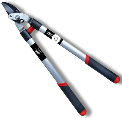 SUIZAN Bypass Hand Loppers 640mm - Japanese Branch Cutter Tree Trimmer | Professional Lightweight Compact Lopper for Pruning Live Wood Clean Cut Shrubs Roses Orchard Landscaping Gardening Tools