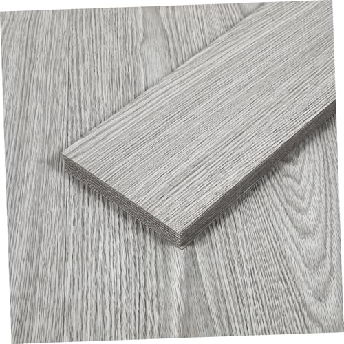 Veemoon 36pcs Self Adhesive Floor Tile Laminate Flooring Planks for Home Office Easy Stick Peel and Stick Floor Sticker Pvc Material