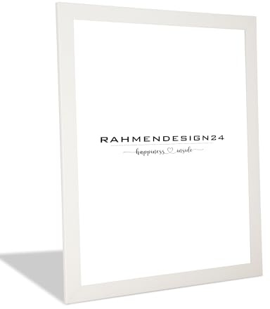 Rahmendesign24 Bilderrahmen Puzzlerahmen | Weiß (Matt) 37,5x98cm (PUZZLEFORMAT) | Moderner Fotorahmen für Fotos, Poster, Puzzle & Urkunden | Galerierahmen Wechselrahmen Deko Wandrahmen Tischrahmen