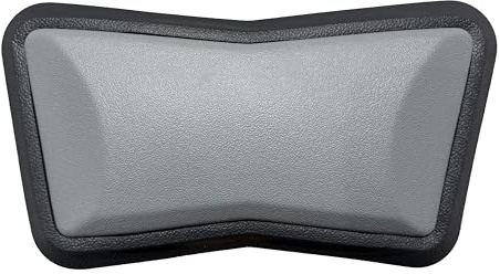 Happy HHT260 Hot Tub Pillow compatible with British Hot Tubs, Grey and Black, 27cm Width, Replacement Spa Headrest