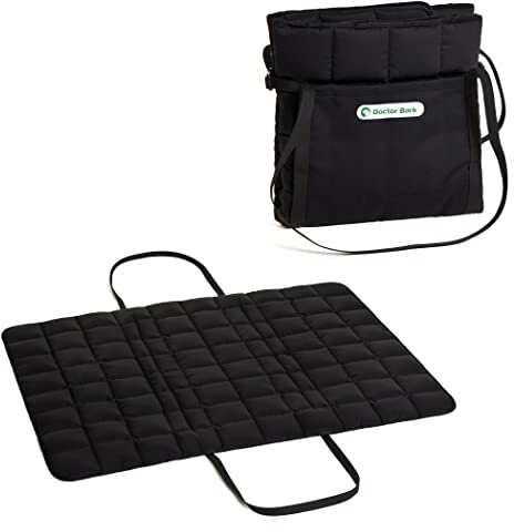 Doctor Bark Travel Bag für Hund und Besitzer, praktische Reisedecke, Allergiker geeignet - waschbar bei 95°C Größen erhältlich