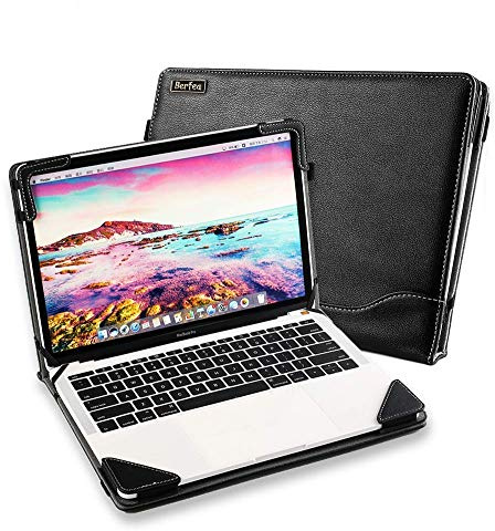 Funda Carcasa para HP EliteBook x360 1040 G5 G6 14 Bolsa de Ordenador Portátil Manga de Negocios Soporte PC Funda de Piel Protectora