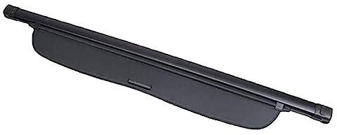 WOLWES Einziehbare Auto Laderaumabdeckung für Hon-da FIT Jazz 2008-2013, Kofferraumabdeckung Cargo Ablagen Auto Hutablage Sichtschutzschild Styling-Zubehör