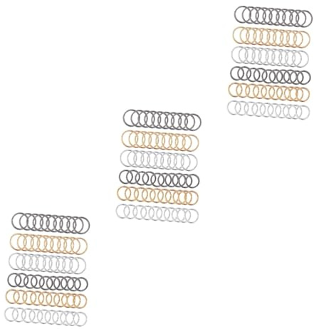 Holibanna 180pièces Clips De Nez Alliage Anneaux De Nez Unisexes Bijoux Multifonctionnels Pour Décoration Nasale Expédition Aléatoire